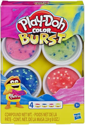 PLAYDOH COLOR BURST 4 PACK PLAYDOH COLOR BURST 4 PACK