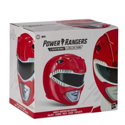POWER RANGERS LIGHTNING COLLECTION RED RANGER HELMET POWER RANGERS LIGHTNING COLLECTION RED RANGER HELMET