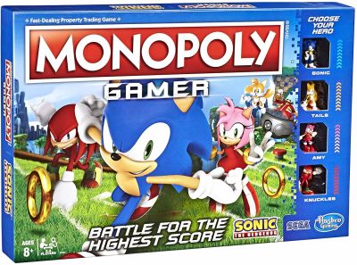 MONOPOLY GAMER SONIC THE HEDGEHOG MONOPOLY GAMER SONIC THE HEDGEHOG