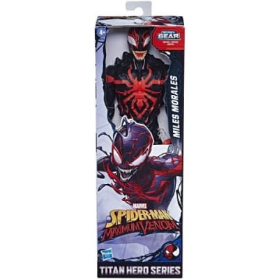 SPIDERMAN TITAN HERO MAXIMUM VENOM MILES MORALES SPIDERMAN TITAN HERO MAXIMUM VENOM MILES MORALES