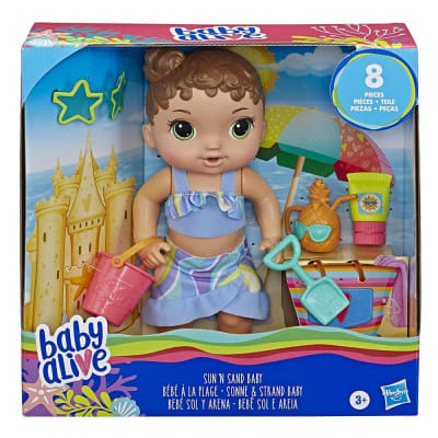 BABY ALIVE BEBÉ SOL Y ARENA BABY ALIVE BEBÉ SOL Y ARENA