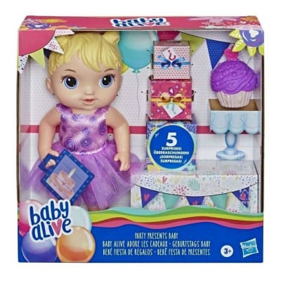 BABY ALIVE BEBÉ FIESTA DE REGALOS BABY ALIVE BEBÉ FIESTA DE REGALOS