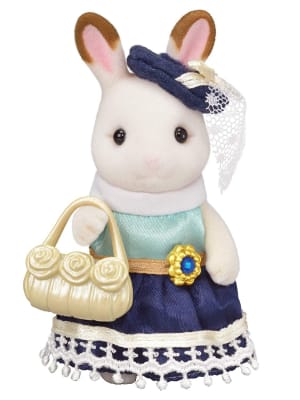 SYLVANIAN F TOWN GIRL - CHOCOLATE RABBIT SYLVANIAN F TOWN GIRL - CHOCOLATE RABBIT