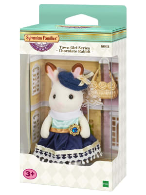 SYLVANIAN F TOWN GIRL - CHOCOLATE RABBIT SYLVANIAN F TOWN GIRL - CHOCOLATE RABBIT