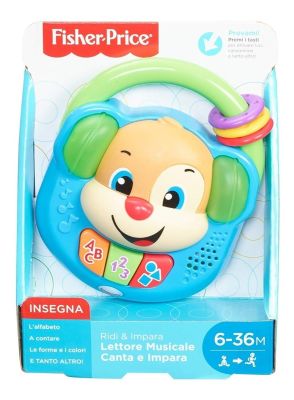 FISHER-PRICE REPRODUCTOR CANTA Y APRENDE FISHER-PRICE REPRODUCTOR CANTA Y APRENDE