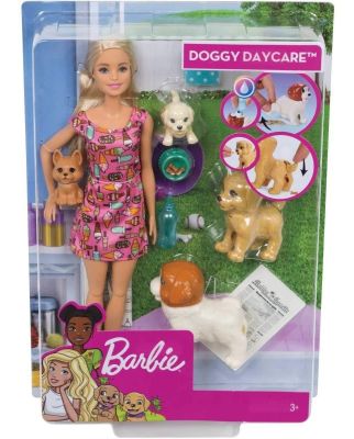 BARBIE GUARDERÍA DE PERRITOS BARBIE GUARDERÍA DE PERRITOS