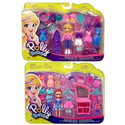 POLLY POCKET PACKS ACCESORIOS DIVERTIDOS SURTIDO POLLY POCKET PACKS ACCESORIOS DIVERTIDOS SURTIDO