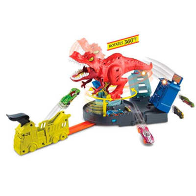HOT WHEELS CITY T-REX RAMPAGE HOT WHEELS CITY T-REX RAMPAGE