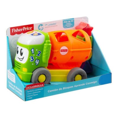 FISHER-PRICE CAMIÓN DE BLOQUES APRENDE CONMIGO FISHER-PRICE CAMIÓN DE BLOQUES APRENDE CONMIGO