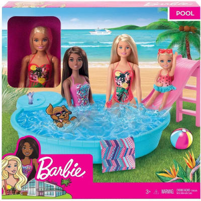 BARBIE PISCINA GLAM BARBIE PISCINA GLAM