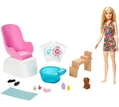 BARBIE SPA DE MANICURE Y PEDICURE BARBIE SPA DE MANICURE Y PEDICURE