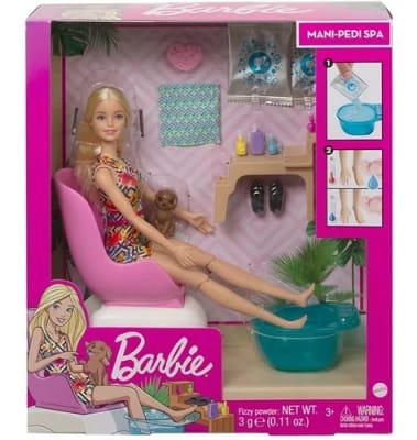 BARBIE SPA DE MANICURE Y PEDICURE BARBIE SPA DE MANICURE Y PEDICURE