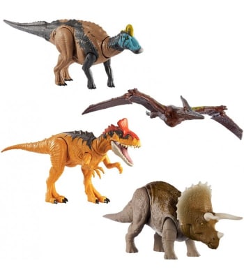 JURASSIC WORLD SURTIDO DE DINOSAURIOS RUGE & ATACA JURASSIC WORLD SURTIDO DE DINOSAURIOS RUGE & ATACA
