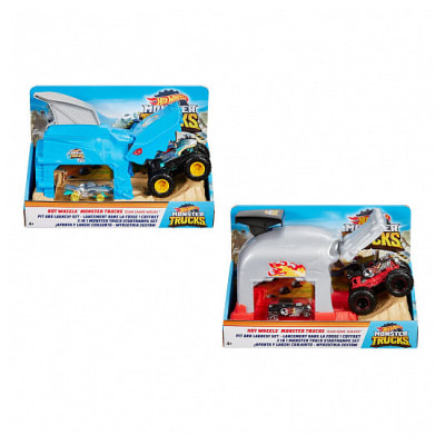 HOT WHEELS MONSTERS TRUCK GARAGE LANZADOR SURTIDO HOT WHEELS MONSTERS TRUCK GARAGE LANZADOR SURTIDO