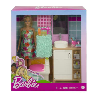 BARBIE MUÑECA + MUEBLES BARBIE MUÑECA + MUEBLES