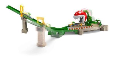 HOT WHEELS MARIO KART PISTA DE NIVELES - RAMPA PIRAÑA HOT WHEELS MARIO KART PISTA DE NIVELES - RAMPA PIRAÑA