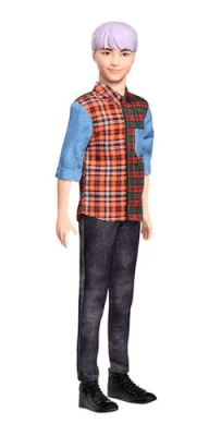 MUÑECO KEN BARBIE FASHIONISTA DWK44 MUÑECO KEN BARBIE FASHIONISTA DWK44