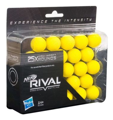 NERF RIVAL REPUESTO 25 PROYECTILES DE ESPUMA NERF RIVAL REPUESTO 25 PROYECTILES DE ESPUMA