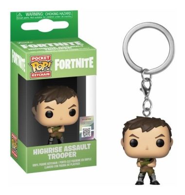 FUNKO POP LLAVERO FORTNITE HIGHRISE TROOPER FUNKO POP LLAVERO FORTNITE HIGHRISE TROOPER