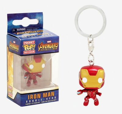 FUNKO POP LLAVERO AVENGERS INFINITY WAR IRON MAN FUNKO POP LLAVERO AVENGERS INFINITY WAR IRON MAN