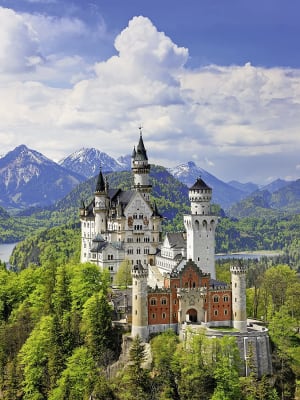 RAVENSBURGER PUZZLE NEUSCHWANSTEIN CASTLE 500 PIEZAS RAVENSBURGER PUZZLE NEUSCHWANSTEIN CASTLE 500 PIEZAS