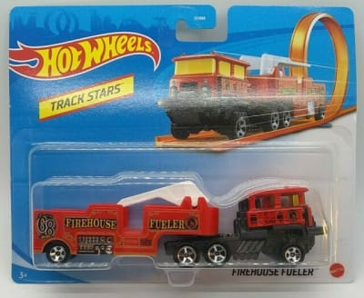 HOT WHEELS TRACK STARS BFM60: FIREHOUSE FUELER HOT WHEELS TRACK STARS BFM60: FIREHOUSE FUELER