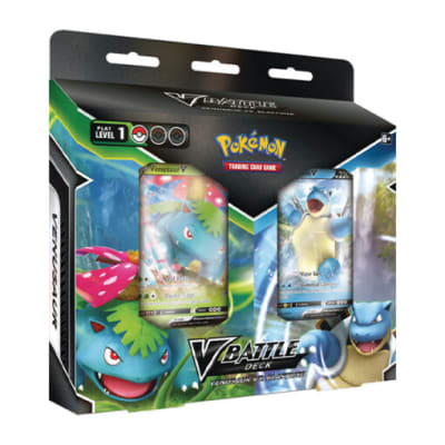 V BATTLE DECK BUNDLE (VENUSAUR V V/S BLASTOISE V) V BATTLE DECK BUNDLE (VENUSAUR V V/S BLASTOISE V)