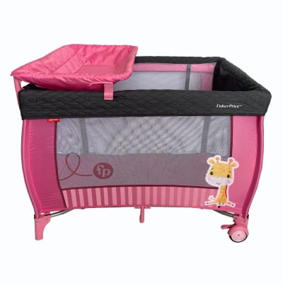 Cuna Pack And Play Rosa Cuna Pack And Play Rosa