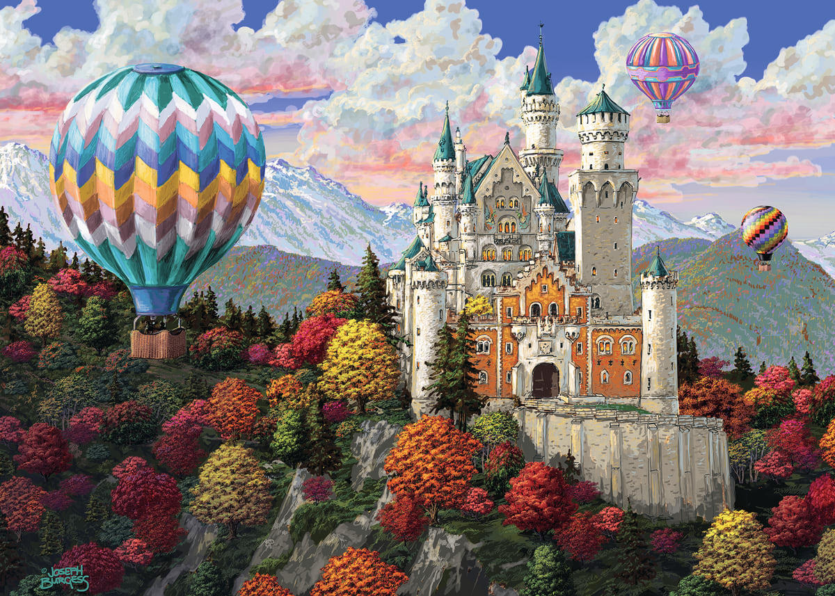 RAVENSBURGER PUZZLE NEUSCHWANSTEIN DREAMS 1000 PIEZAS | Juguetería