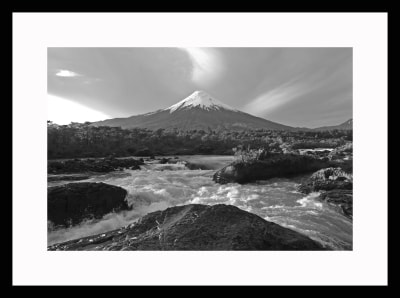 Fotografía Enmarcada Saltos del Petrohué1