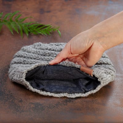 Gorro Melí Lana Oveja con Forro