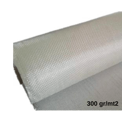 Tela Roving 300 gr/mt2  (1 mt ancho)