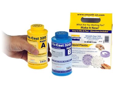 Resina de poliuretano Smooth-Cast™ 320 (1.9lbs/0.86kg)1