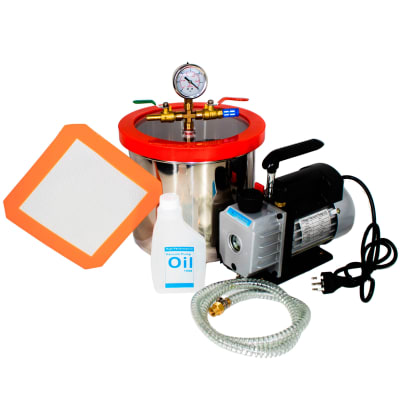 Sistema de vacío para Principiantes 2,5 CFM - 2 galones