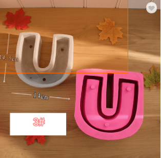 MOLDE DE SILICONA MACETA 