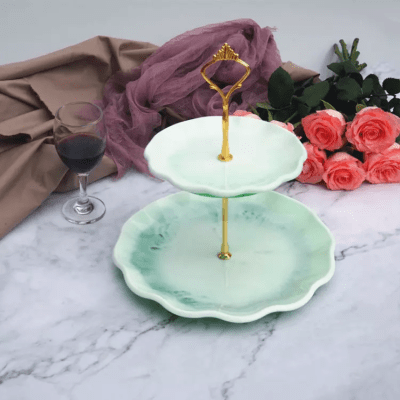 MOLDE DE SILICONA BANDEJA 2 PISOS (B114)