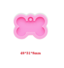 MOLDE DE SILICONA PLACA HUESO PEQUEÑA 1