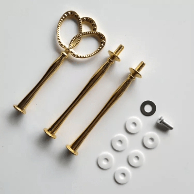 SOPORTE BANDEJA DISEÑO #3 GOLD (S148)