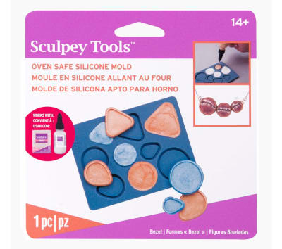 Sculpey - Molde de Silicona Horneable Figuras Biseladas