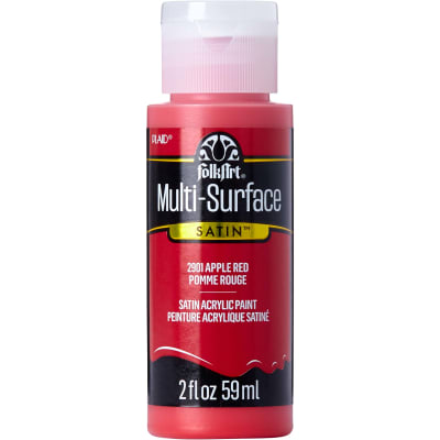 Plaid Folkart Multi-Surface Satin - Pintura Acrílica Satinada 2oz (59ml)