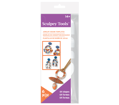 Sculpey Tools - Plantilla Joyas (64 formas)