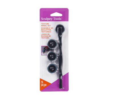 Sculpey Tools - Set de Ruedas de Textura (5 piezas)