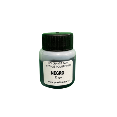 COLORANTE PU NEGRO 22 GRS.