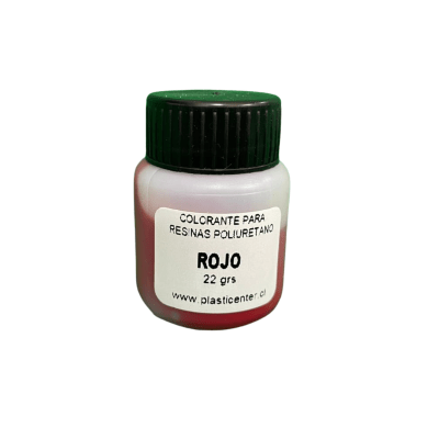 COLORANTE PU ROJO 22 GRS.