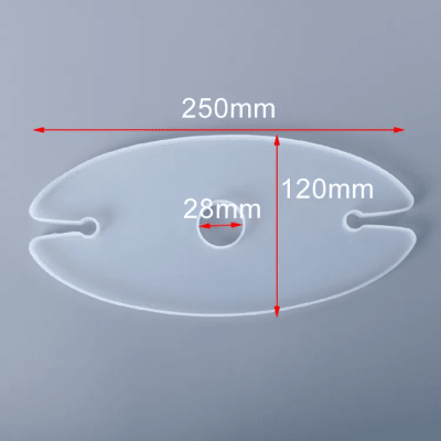 MOLDE DE SILICONA SOPORTE COPAS DE VINO (B119)1