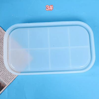 MOLDE DE SILICONA BANDEJA RECTANGULAR 26X15 CM (B118)