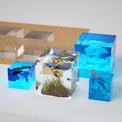 MOLDE DE SILICONA CUBO (C237)