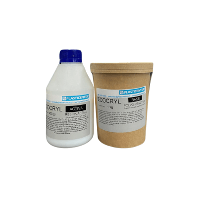 Kit Resina Acrilica Ecológica Ecocryl