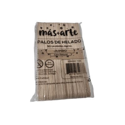 Palos de helado 50 und - Tamaño Jumbo