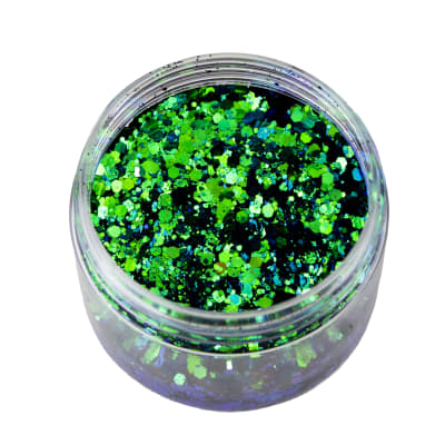 GLITTER MIX CAMALEON - AZUL #1